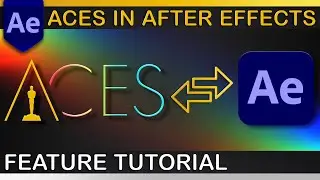 V-Ray | How to use ACES in AFTER EFFECTS