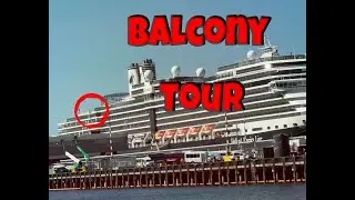 Holland America’s Eurodam Room 5150 Verandah Balcony Tour