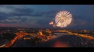 Fireworks in St. Petersburg
