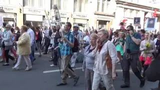 Бессмертный полк шествие 9 мая в Питере.