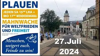 Mahnwache für Frieden und Freiheit