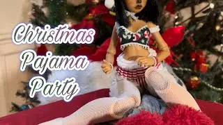 Christmas underwear set | Frappzilla Lyra Ball Jointed doll