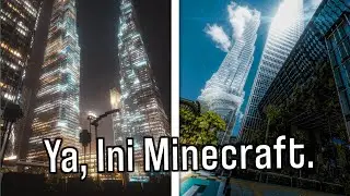 Bangunan Ini Diciptakan Di MINECRAFT