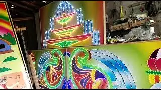 Durga Puja ki tayari ho raha hai new smb led light gate home made video. JK ELECTRONICS (JK LIGHT)
