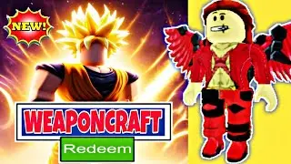 *NEW CODE* FOR WEAPON CRAFTING SIMULATOR / ROBLOX WEAPON CRAFTING SIMULATOR