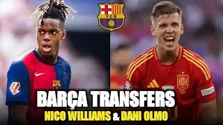 🚨🌕JUST IN: Joan Laporta has asked Deco to sign BOTH Nico Williams & Dani Olmo ✍✅ | Fc Barcelona