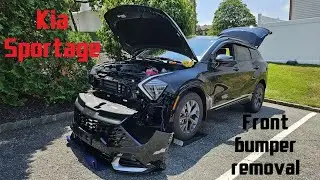 2024 Kia Sportage - HOW TO - Front Bumper Removal