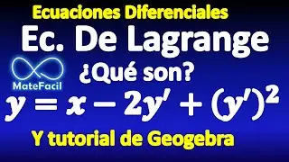 01. Lagrange equation, EXPLANATION AND EXAMPLES