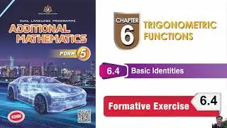 Formative Exercise 6.4 - AddMath Form 5 Chapter 6