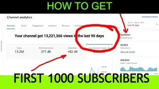MAKE MONEY online: How to get 1000 YouTube subscribers in one week (part 2)