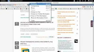 gnome-shell without maximise and minimise
