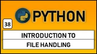 Introduction to file handling in python