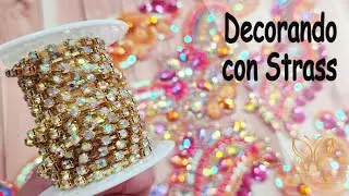 Cómo bordar con STRASS / How to embroider with strass