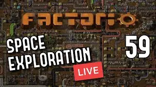 Factorio -Space Exploration mod -  59 - Building and Automating SPACESHIPS!