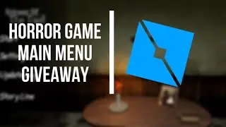 Simple Horror Game Main Menu GIVEAWAY | Roblox Studio