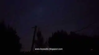 Tormenta eléctrica fuerte en Salto, Uruguay (20/10/2013) HD