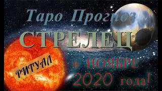 СТРЕЛЕЦ! ТАРО ПРОГНОЗ НА НОЯБРЬ 2020 ГОДА! #РИТУАЛ
