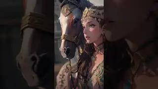 Cute Animated Cartoon Horse #cute #cutehorse #midjourney