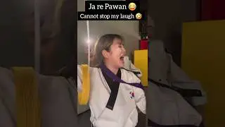 cannot stop my laugh 🤣 #korean #japanese #girl on  #trending jare Pawan #@aryan-tr08rider #shorts