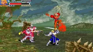 Knights of the Round - Hack Plus | Lancelot | 1cc