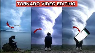 How to edit Tornado video editing 100% viral 😱🔥  trending reels editing