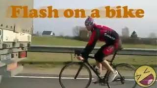 Flash on a Bike