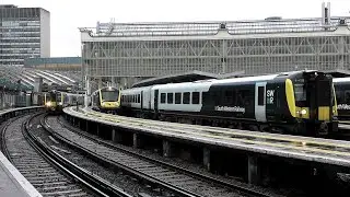 Trains at London Waterloo - 01/10/2024