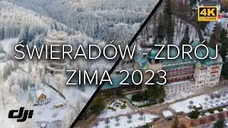 ŚWIERADÓW - ZDRÓJ Z DRONA ZIMA STYCZEŃ 2023 | DJI MAVIC AIR 2 | 4K
