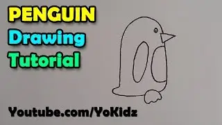 How to draw a Penguin