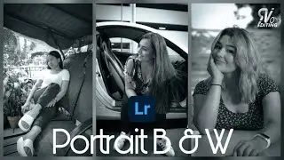 Portrait Black & White Presets DNG Free Download - Lightroom Mobile Tutorial . 'RV EDITING'