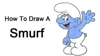 How to Draw A Smurf