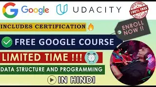 Free Google Certification Course 😍🔥 | UDACITY | 1 month Degree Course 👍👍| Job At Google⚡⚡ | HINDI