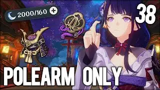 Spending 2000 RESIN To Make Raiden Shogun Insane | Genshin Impact Polearms Only