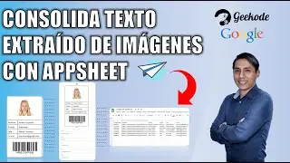 Captura  texto de imágenes con Appsheet y Google Sheets