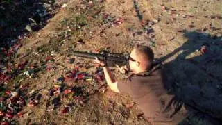 Prone Position AR-15 Firing