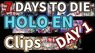 【7 DAYS TO DIE】 HOLO EN DAY 1 Clips【#7DAYSTODIEHOLOEN COLLAB】【Hololive中英字幕精華】
