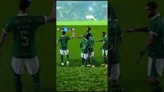 TOMEI UM GOLAÇO DO PALMEIRAS #shortsvideo #futebol #pes