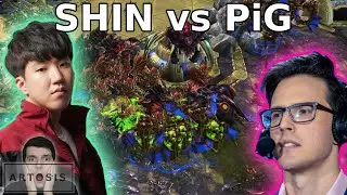 Crazy good Mirror - SHIN vs PiG - (StarCraft 2)