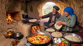 Surviving Afghanistan's Most Ancient Cave | How an Elderly Couple Cooks and Lives Alone