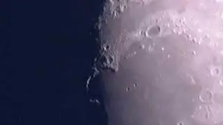 Moon taken using Logitech Quickcam Pro 4000 Web Cam