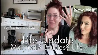 Life Update - Married, Babies, Around the House Happenings| Vlog 20 | Curves, Curls and Clothes