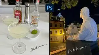Come inserire la propria firma nelle foto - Photoshop Tutorial