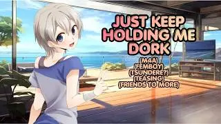 Cuddling with Your Tsundere Femboy Friend on Vacation (M4A) (ASMR Roleplay) (Friends to More)