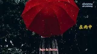 恬妞 Tian Nu - Esperándote bajo la lluvia (Sub Español) (English CC) · 等你在雨中  歌詞版  西英語字幕
