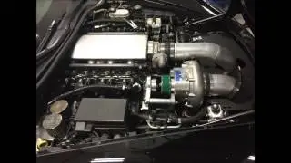 1,457 rwhp Procharger F-1X powered Corvette on the dyno.
