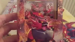 Pokemon Sun and Moon Roaring Heat Theme Deck: Incineroar Opening