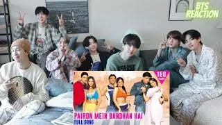 BTS REACTION l Pairon Mein Bandhan Hai | Full Song | Mohabbatein @kawailife
