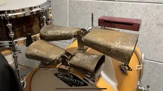 1920’s Chicago cowbells . 100 years ago.　100年前のカウベルを手に入れた！‥が、使い方がわからん汗