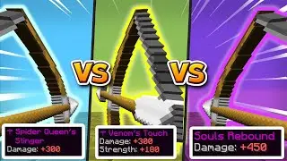 HYPIXEL SKYBLOCK | Queen's Stinger vs Venom's Touch vs Souls Rebound (NEW BOWS)