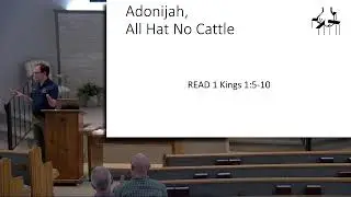 Wednesday Night Bible Class - 1 Kings - 040523